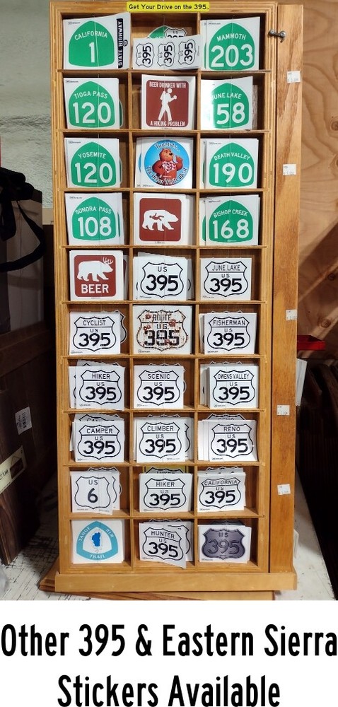 Route US Love 395 Eastern Sierra sticker