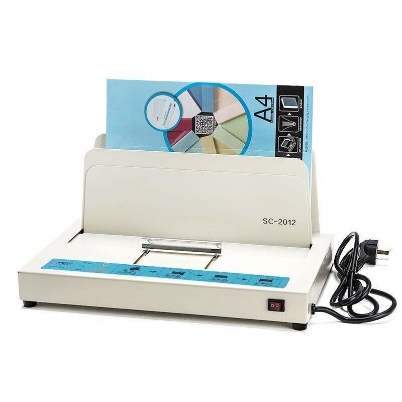 Hot Melt Binding Machine Contract Tender Certificate Glue Binding Machine