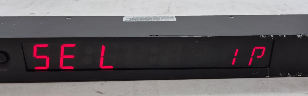 Scratched Evertz 1201DD Network Digital Display Clock