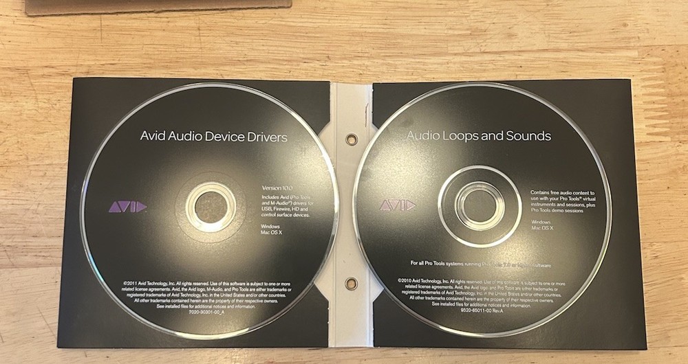 Avid Pro Tools 10 Digital Audio Workstation 3 Disc