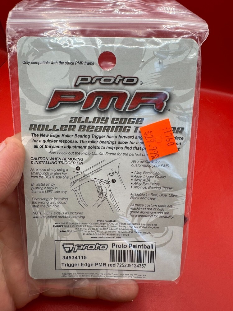 Proto PMR Trigger Kit - Red