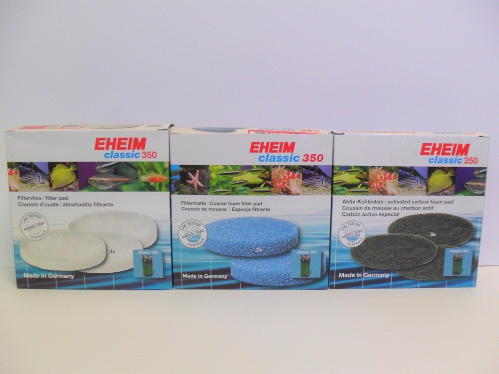 EHEIM CLASSIC 350 2215 REPLACEMENT FILTER FOAMS. Aquarium Fish