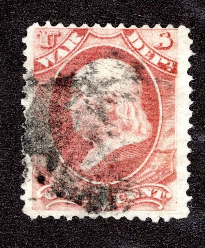 US Scott O83.  Used  Fine    SCV $15