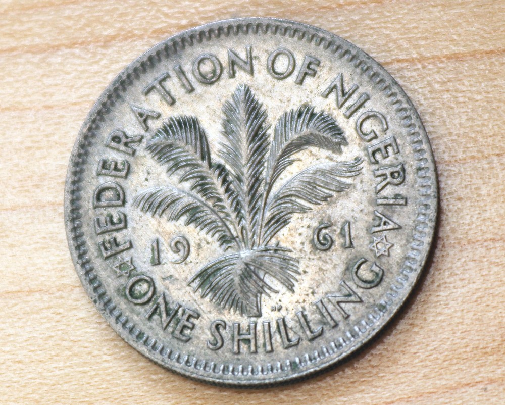 1961 Nigeria 1 Shilling
