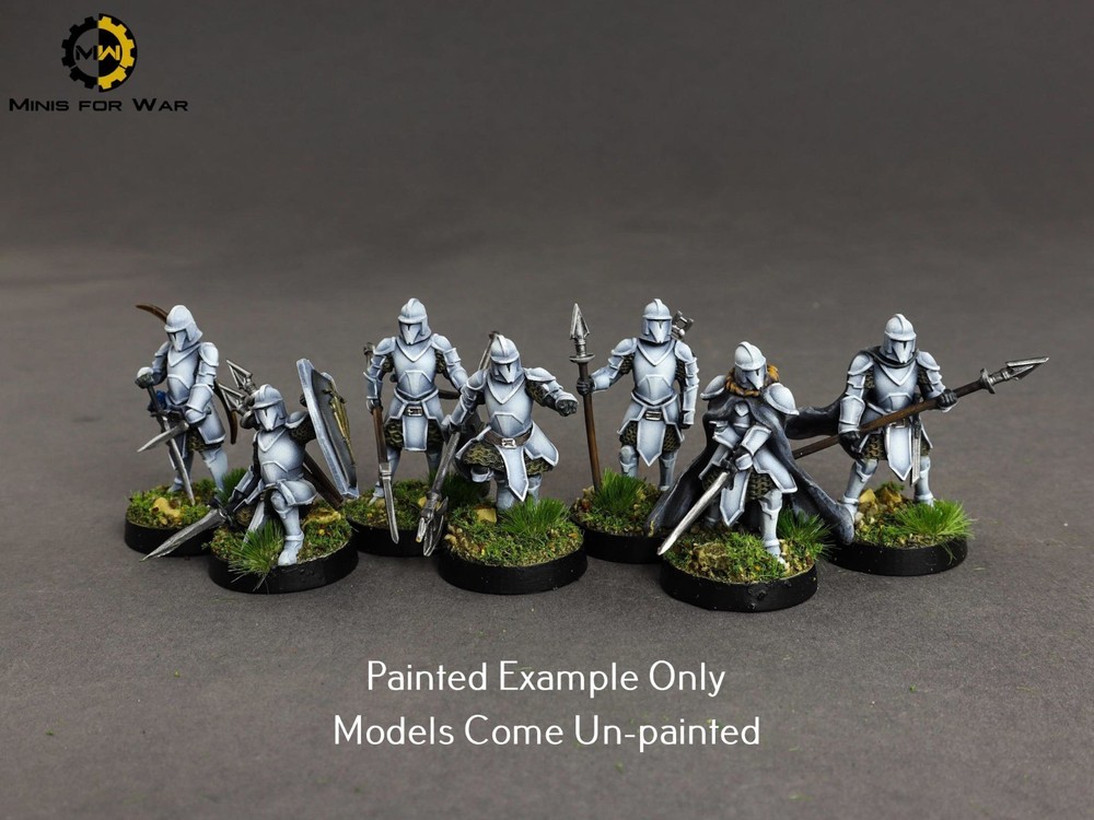 Star Wars Legion Medieval Clone Trooper Guardsman Squad - 3D printed UNPAINTED