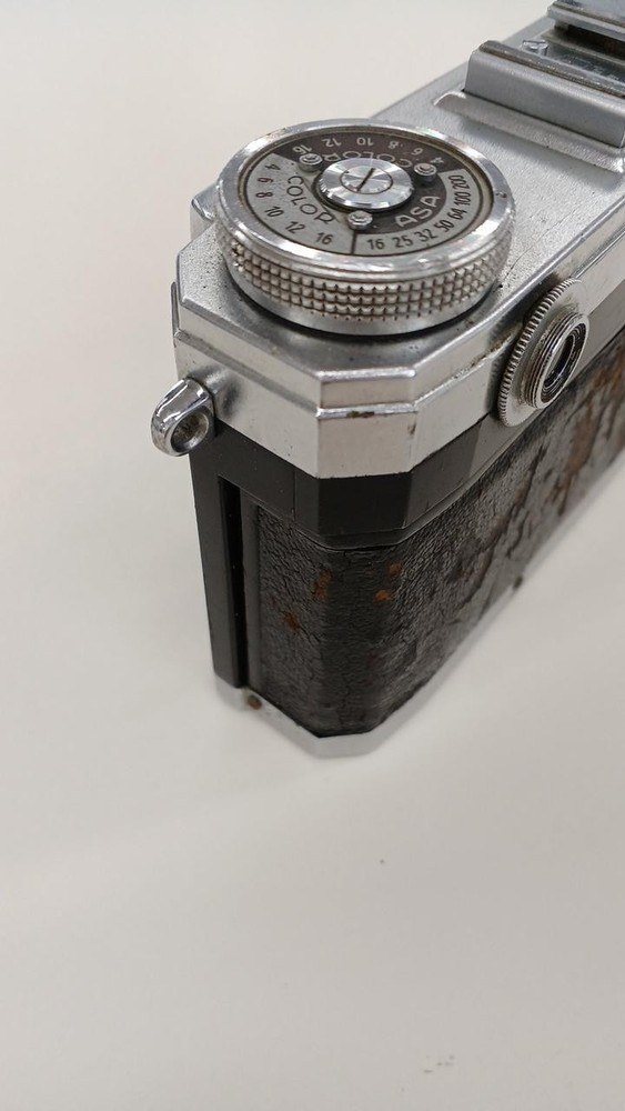 CON IIA black dial film camera