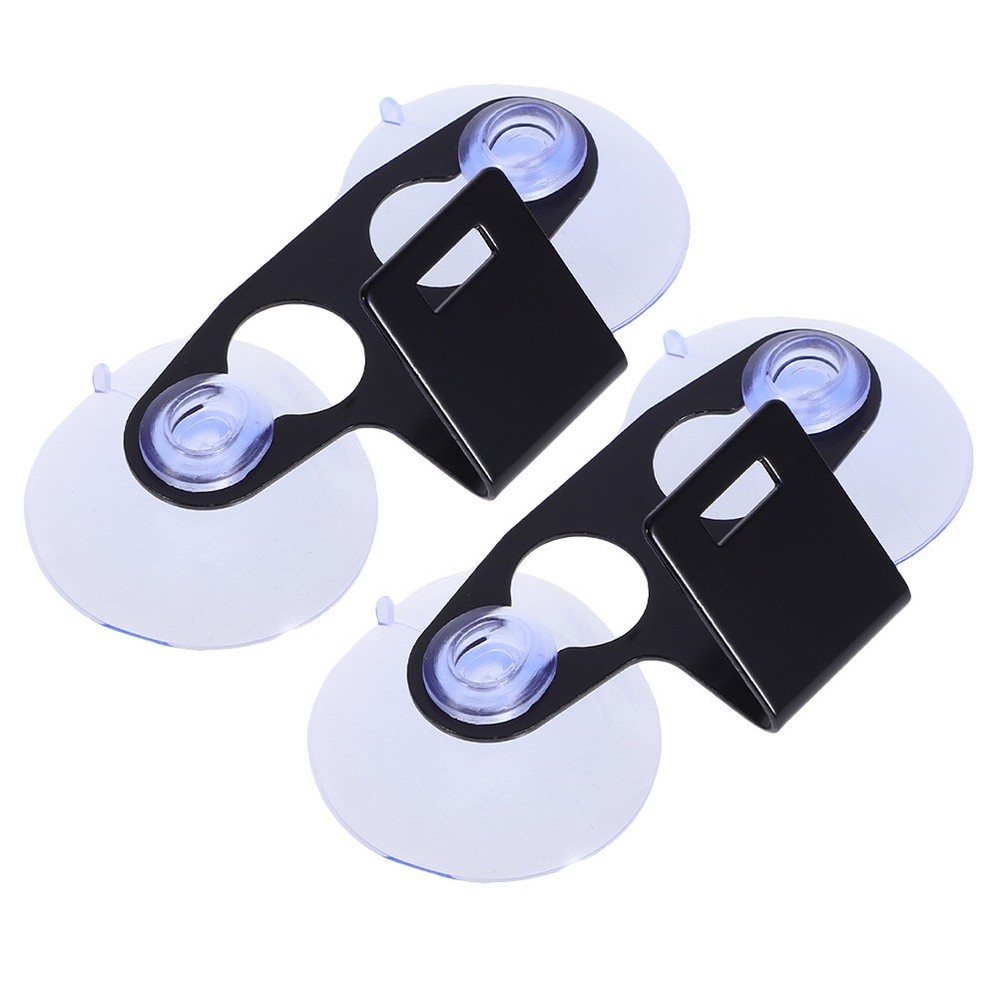 2 Pcs Car Mounting Bracket for Radar Dashboard Holder Windshield Suction