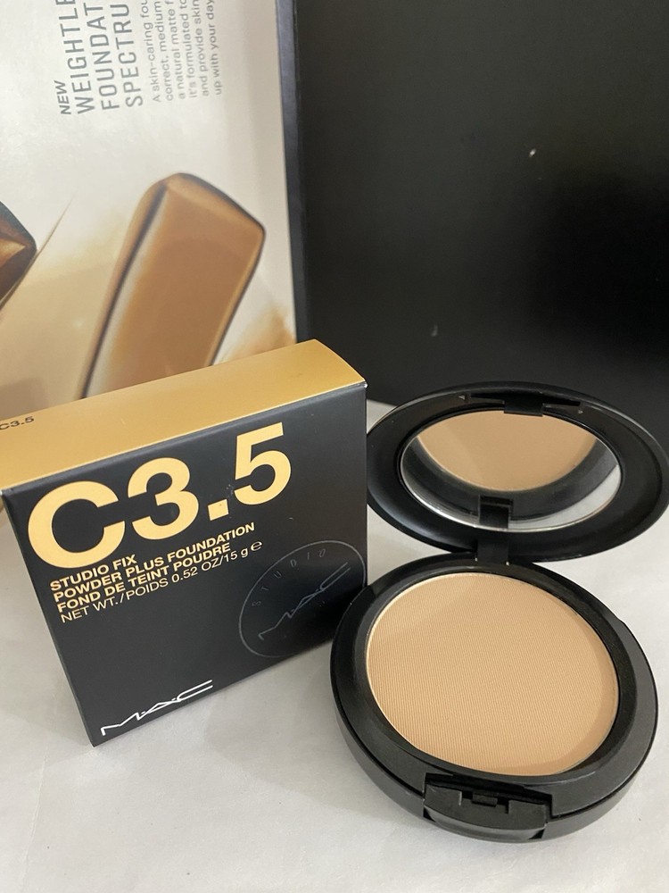MAC Studio Fix Powder Plus Foundation, 0.52 OZ, Original / Old Formula ~ C3.5