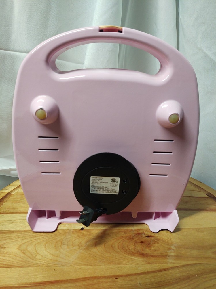 Babycakes Cupcake Maker Machine 8 Mini Cakes Griddle Pre Owned