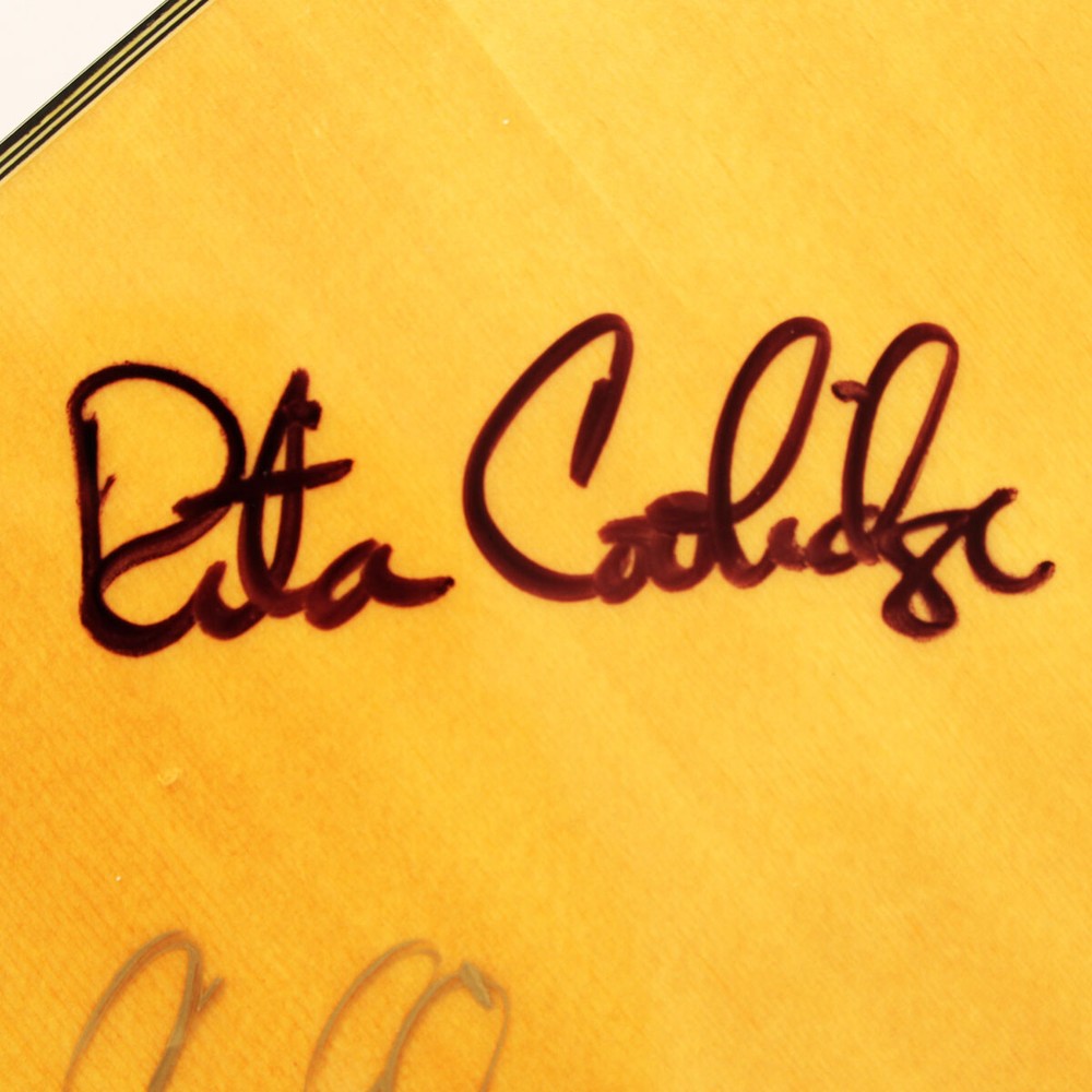 Rita Coolidge Signed Acoustic Guitar - COA JSA