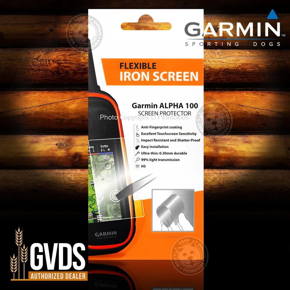 Garmin Alpha 100 Handheld Flexible Iron Screen Protector GVDS