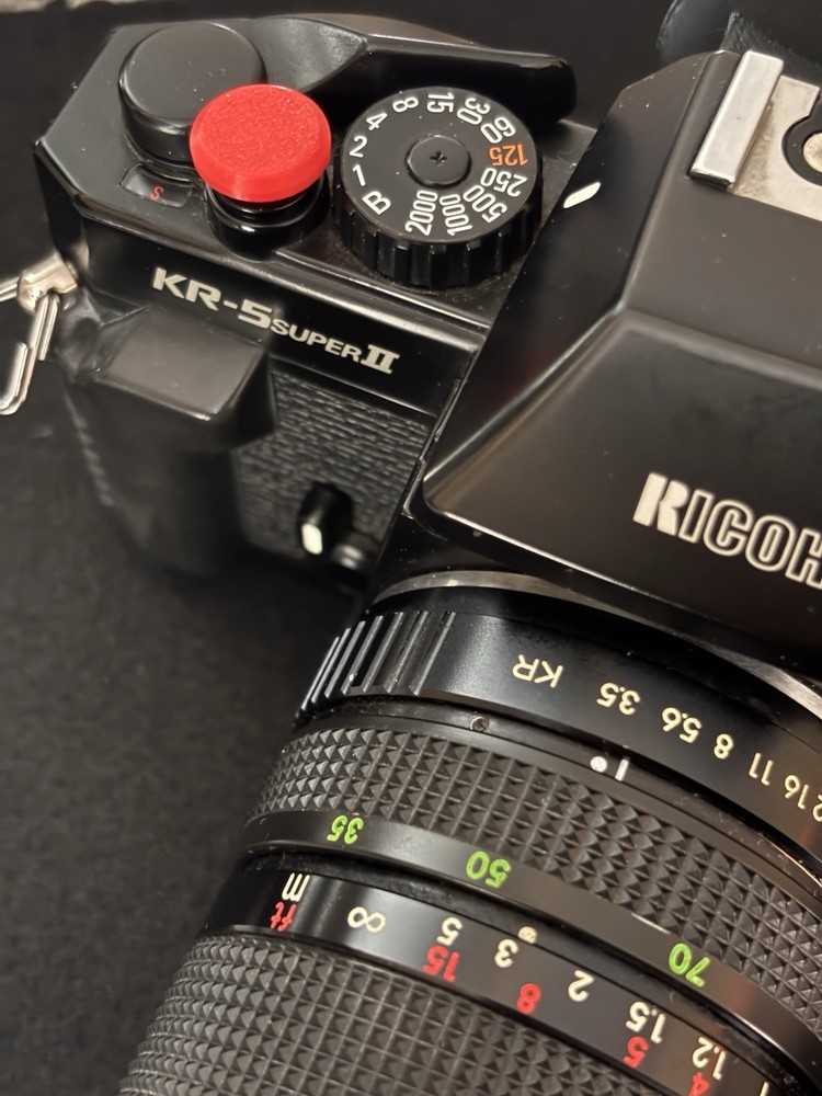 3 pieces Camera Soft Shutter Release Buttons for Cameras - Black,Red&Blue