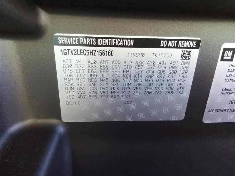 2016-2018 GMC Sierra Dash Mounted Display Screen Driver Info Display Opt IOB