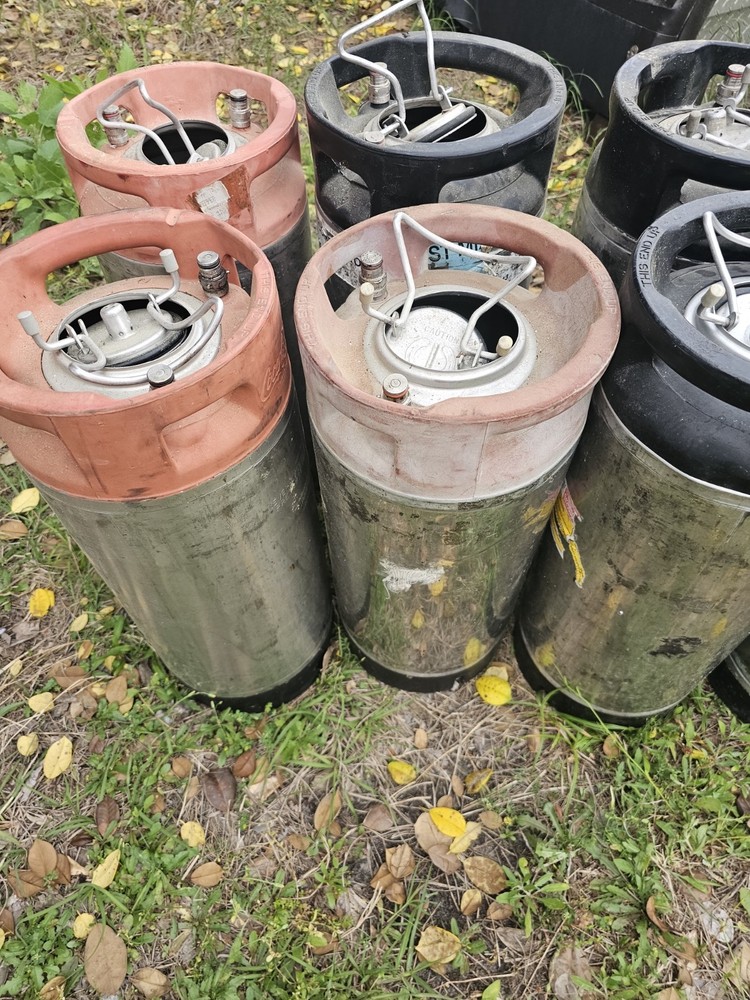 Spartanburg Like Kegco Home Brew 5 Gallon Ball Lock Keg with Rubber Handle