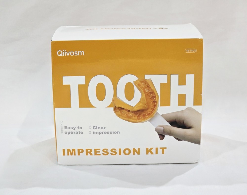 Qiivosm Removable Dentures Personalized Partial Denture Set for Tooth Replaceme