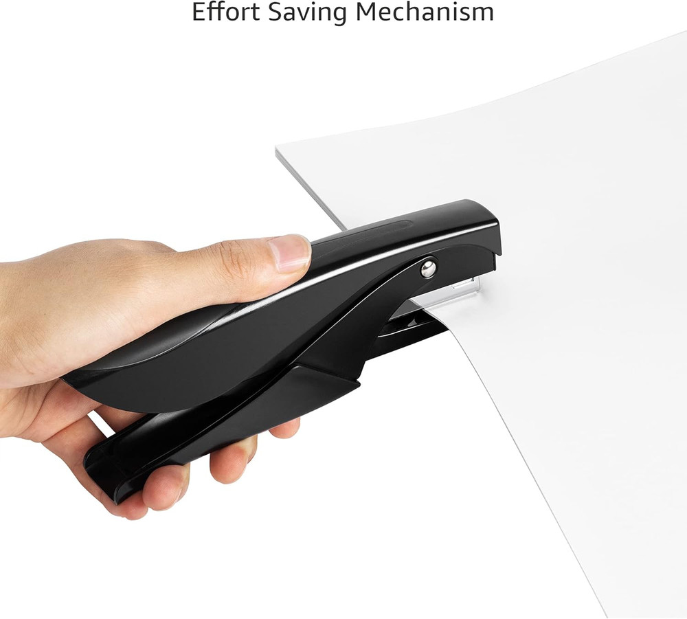 Hand Held Plier Stapler, 25 Sheet Capacity,Heavy Duty Staper,Black