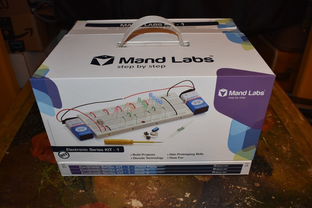 Mand Labs Step by Step Electronics Series Kit - 1. No Videos.