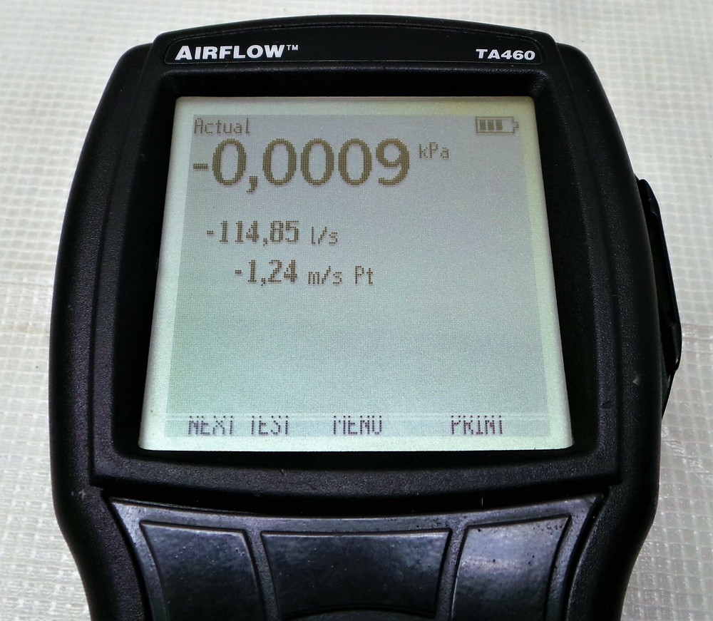 AIRFLOW TA460-P INSTRUMENTS MULTI-FUNCTION ANEMOMETER