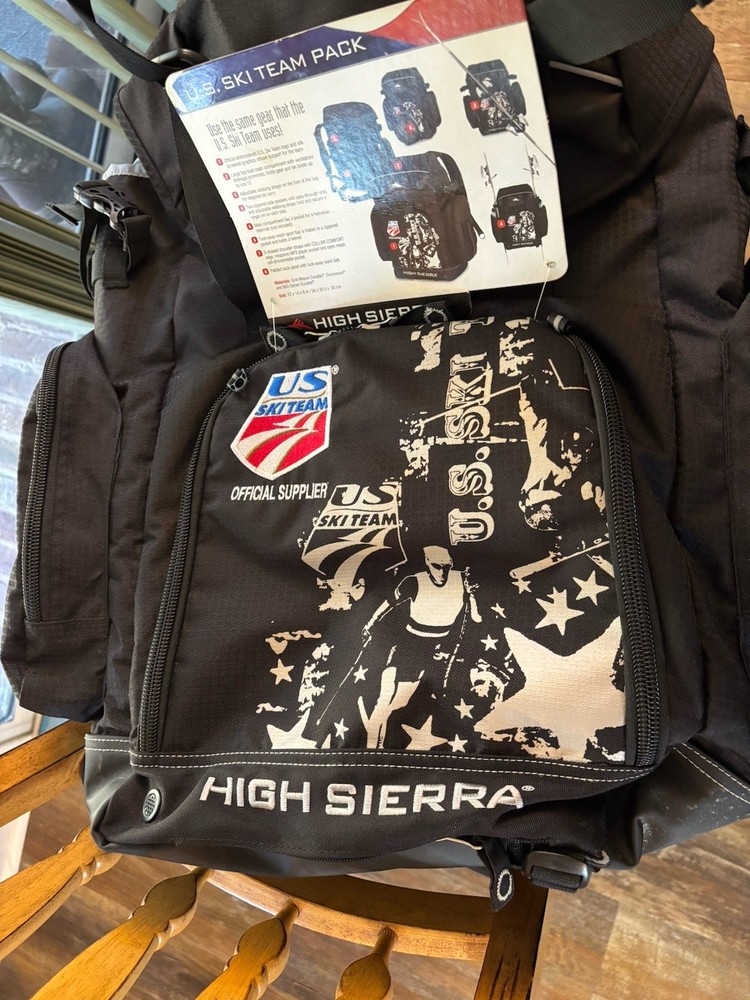 High Sierra 2011 US Ski Team Pack Top Load NWT -RARE Complete