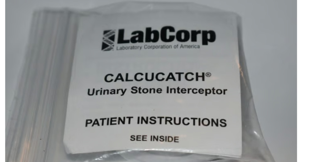 Kidney Stone Collection Cup StoneScreen Collapsible Plastic Strainer