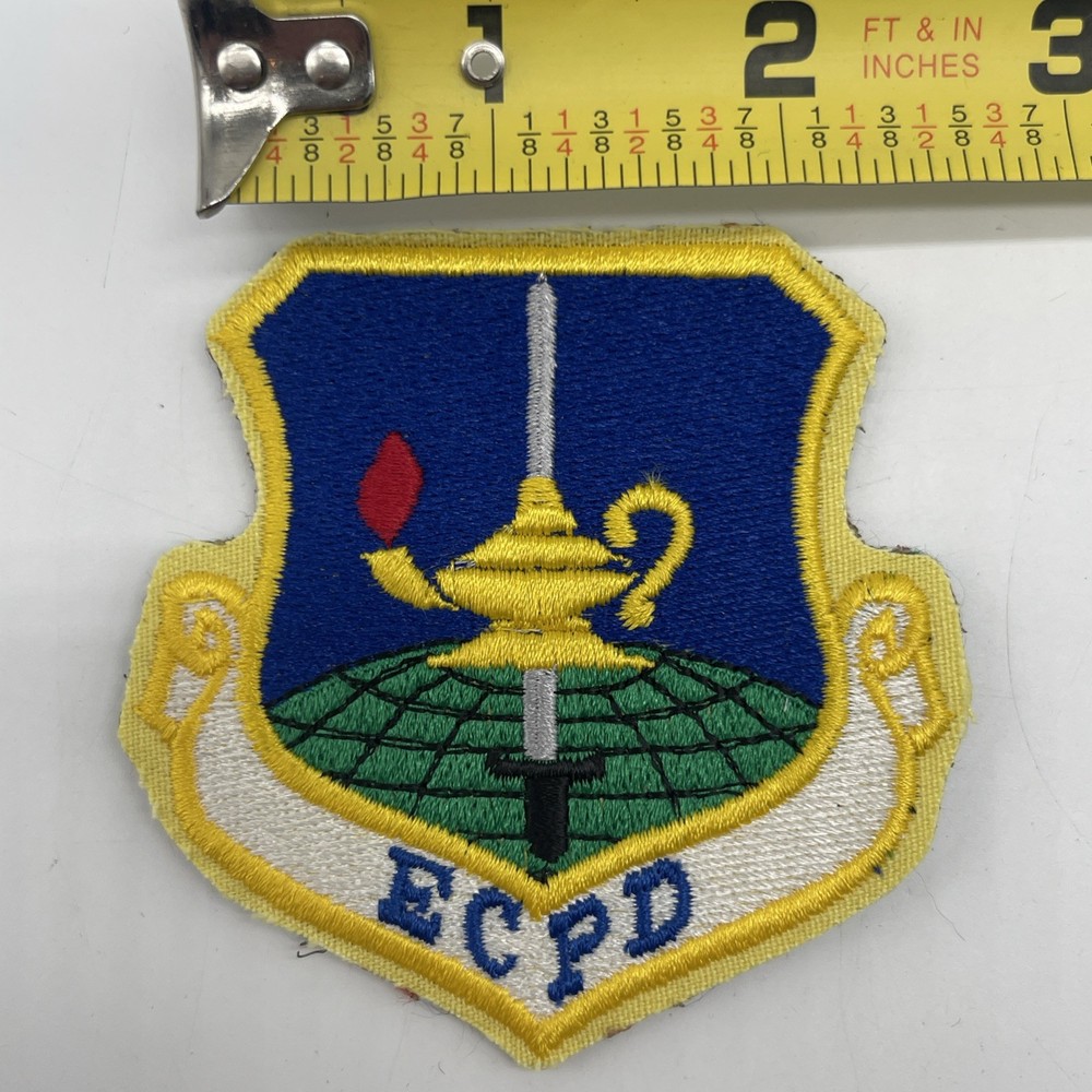 U.S. Military Eaker Center Professional Development Patch Insig ECPD Hook & Loop