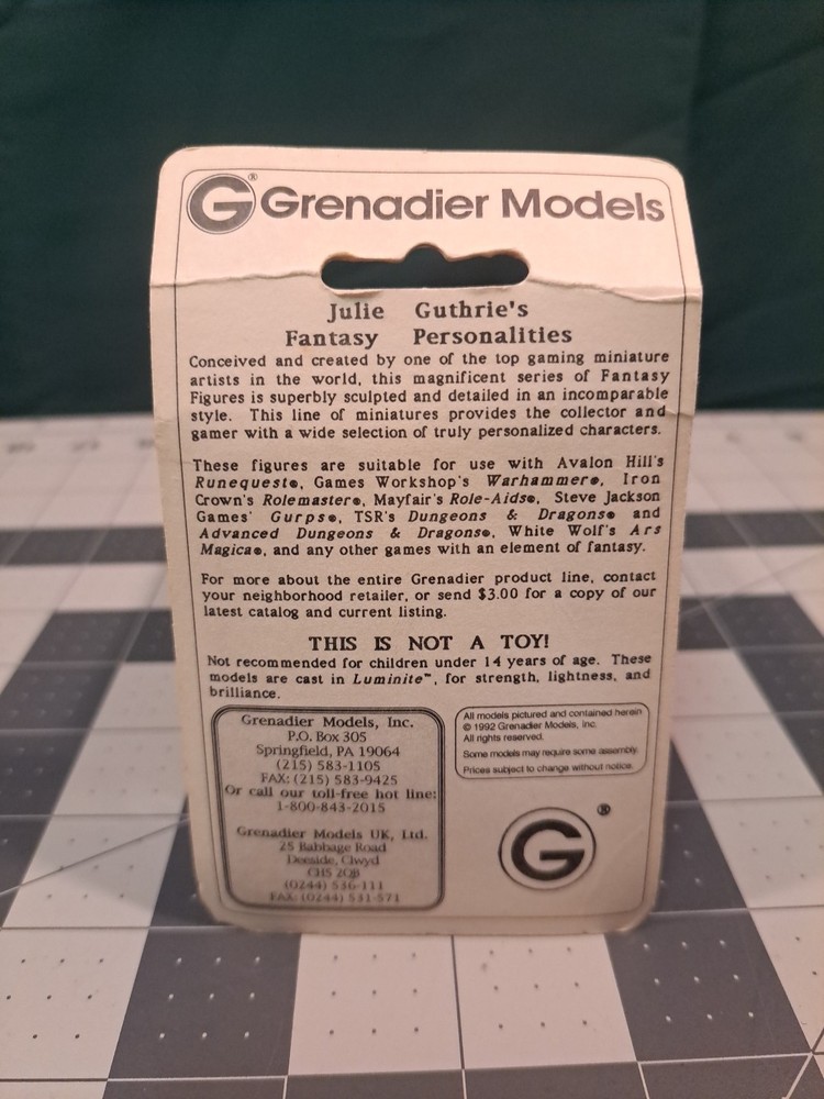 grenadier julie guthrie miniatures LIZARDMAN