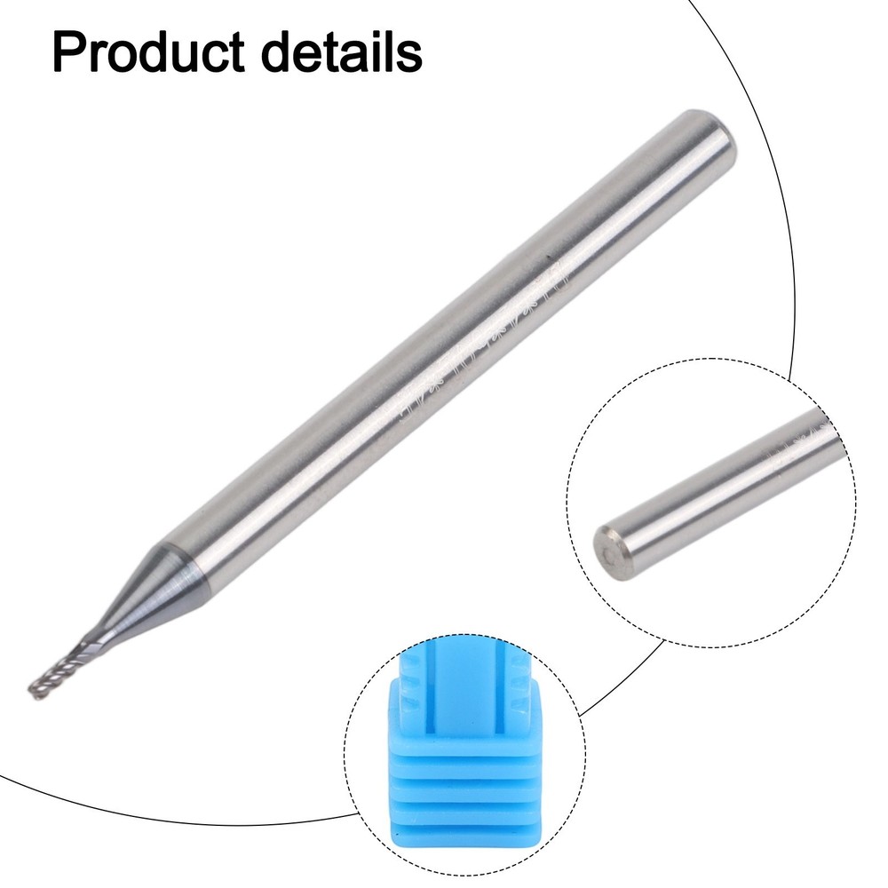Solid carbide milling cutter four flutes designed for various machining needs
