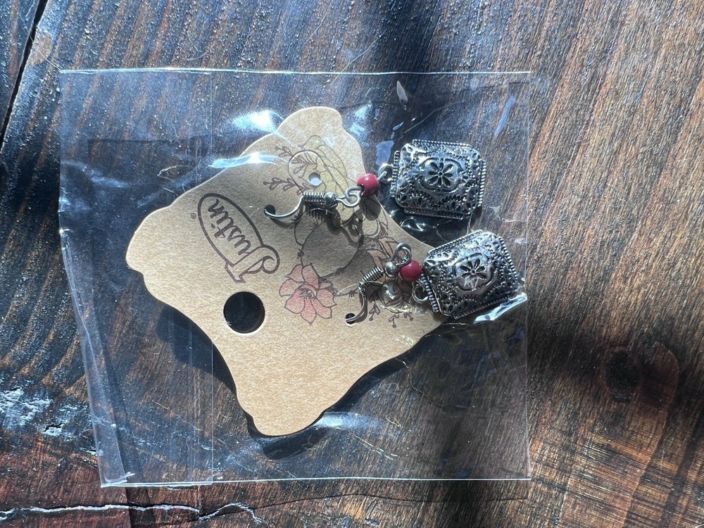 Justin Boots Sterling Earrings