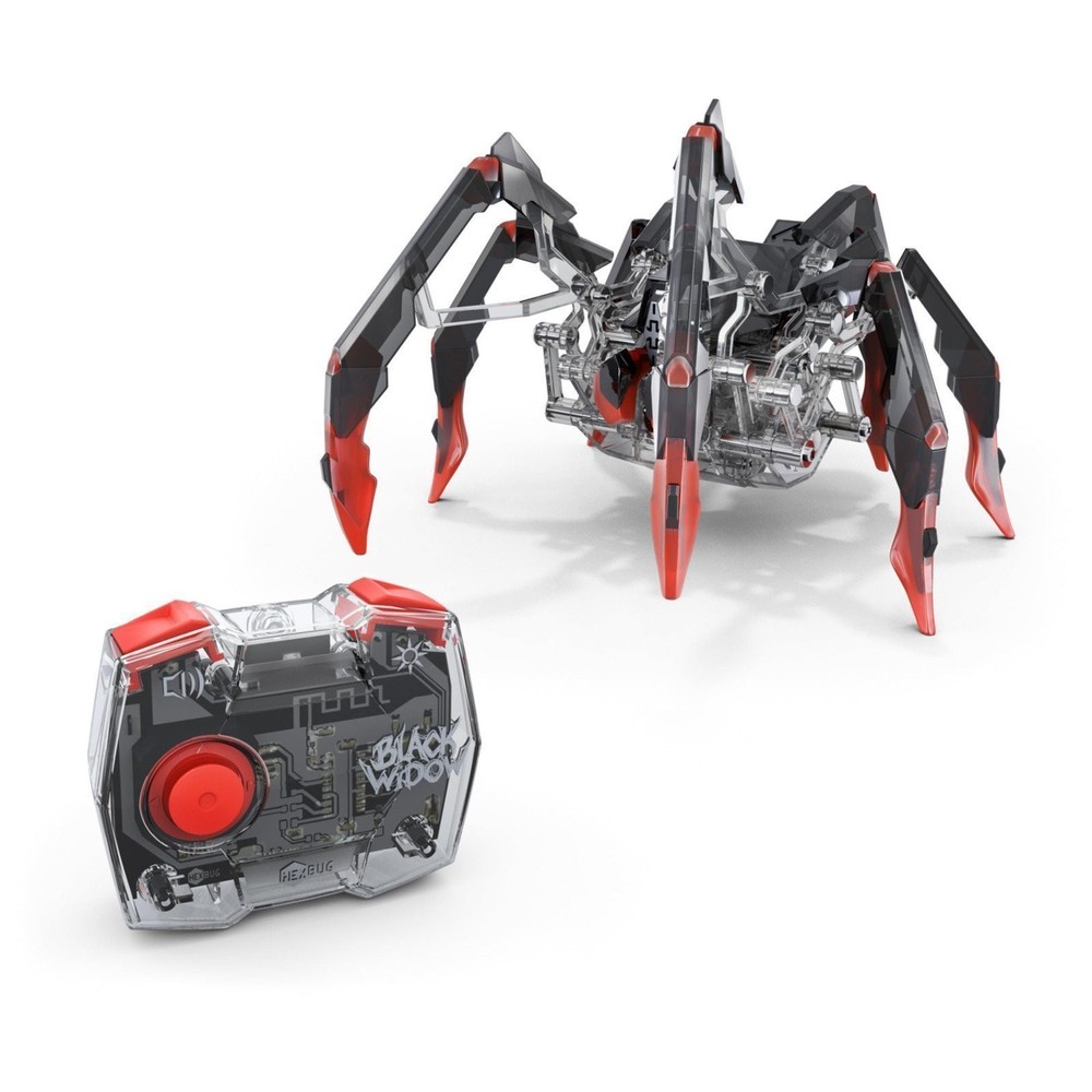 HEX BOTS Remote Control Rechargeable Robotic Tarantula Spider Toy for Kids
