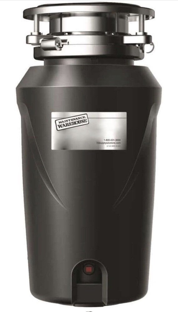 Maintenance Warehouse Garbage Disposal 1/3 HP 405700 without cord