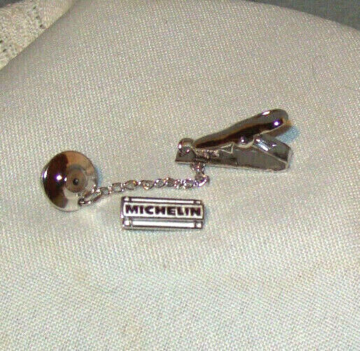 MICHELIN Sterling Silver Tie Tac with Clasp
