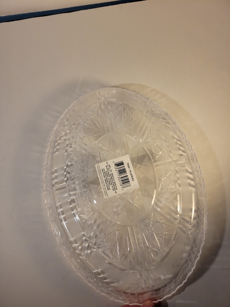 Plastic PVC Starburst Serving Tray