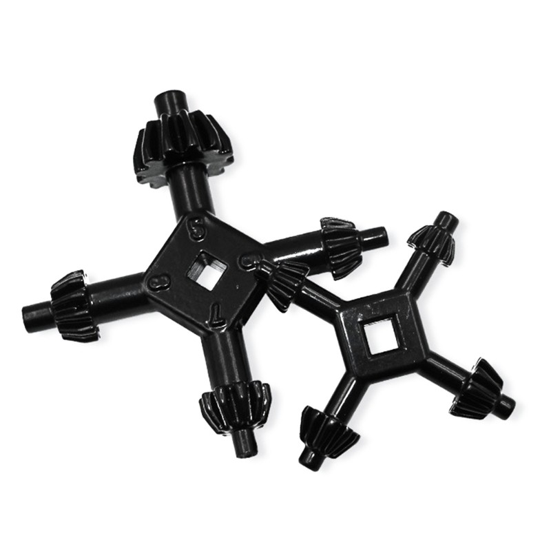 Multi function 4 In 1 Drill Chuck Key Durable and Versatile Tool Fit 4Sizes