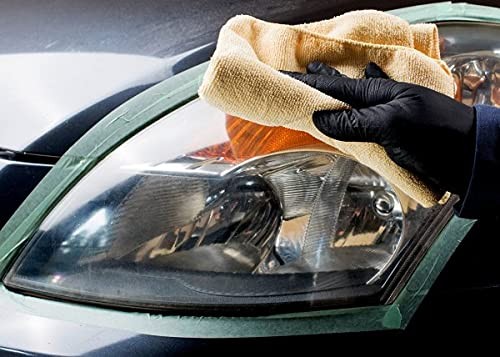 Auto Restore and Protect Headlight Restoration Kit, Use On Plastic Lenses,