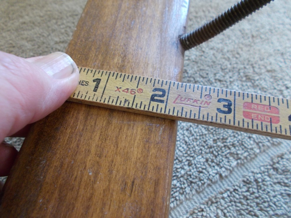 VINTAGE SOLID WOOD TABLE LEGS SET-4 TURNED KITCHEN DINING ROOM PARTS