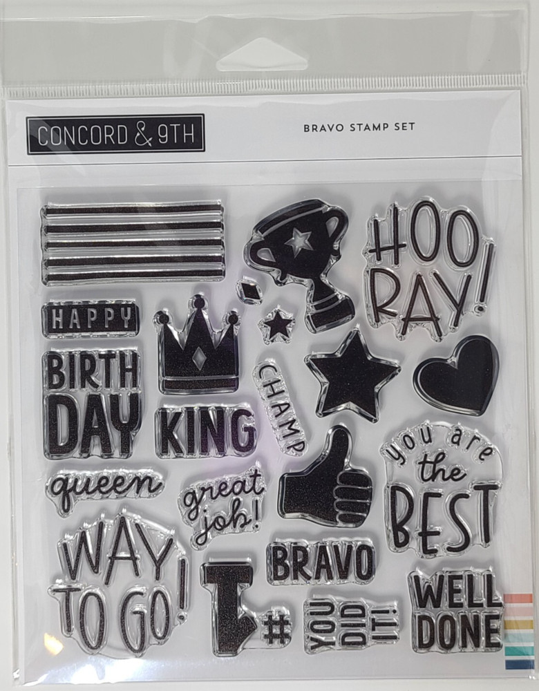 Concord & 9th Bravo Stamp & Die Set
