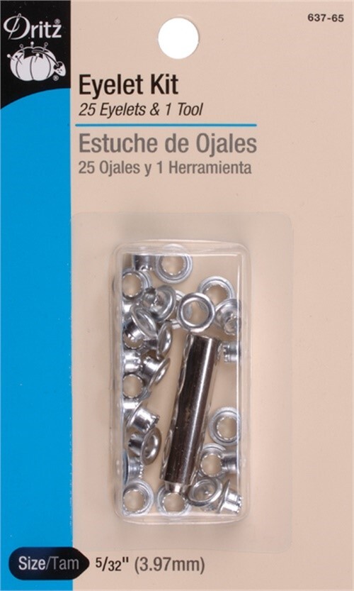Dritz 637 Eyelet Kit-Nickel