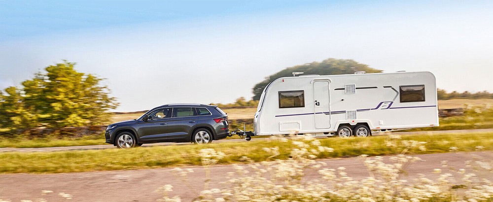 MICTUNING 8ft Trailer Cord 7 Way Plug Inline Junction Box 7-Pole Wiring Harness