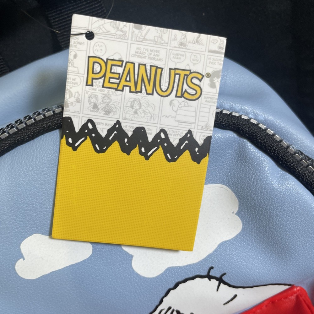 Peanuts Snoopy mini Backpack New with tags Red Doghouse