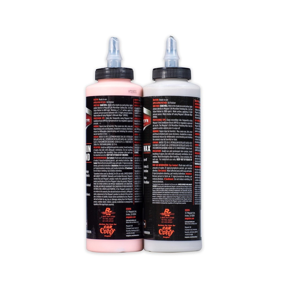 Meguiar's DA Microfiber Correction System 5" Starter Kit, Complete ... Fast Ship
