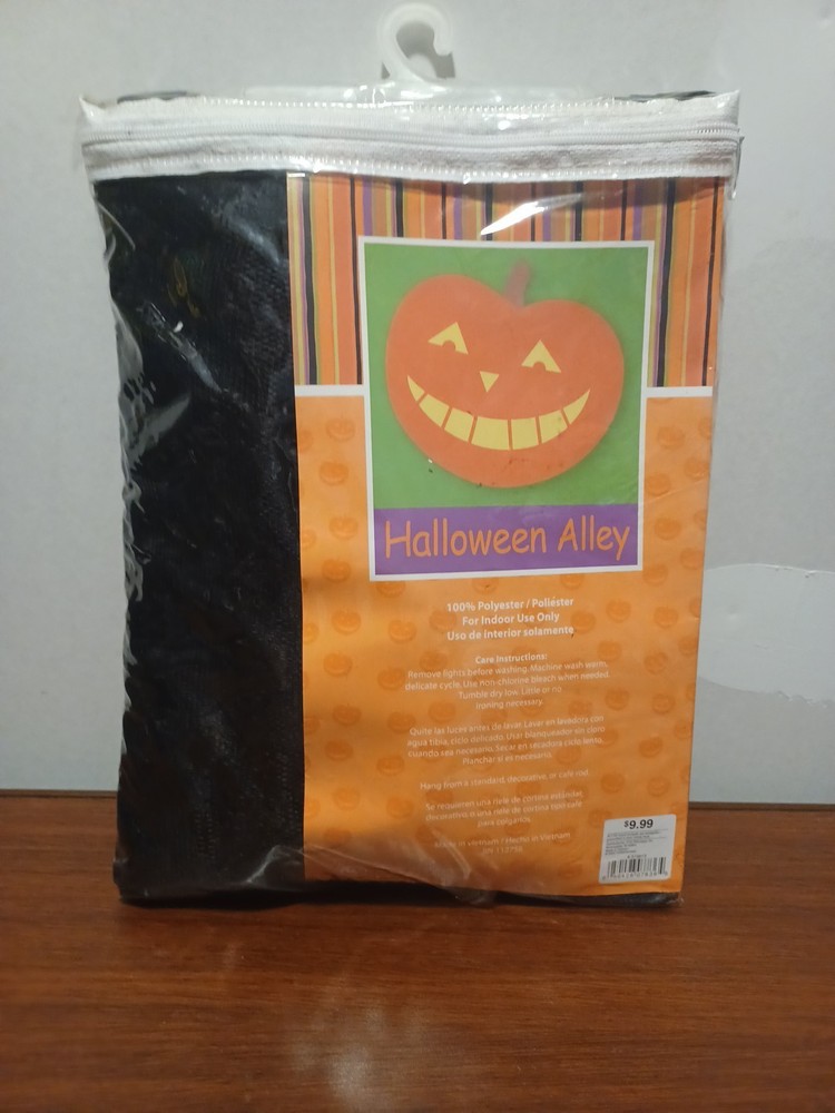 40” X 84” Lighted Panel Halloween Door Wall Decorative Lighting String Jack O La