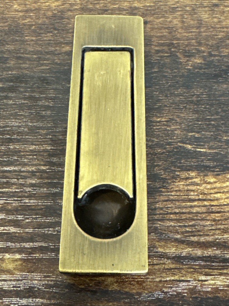 Drexel Passage Door Pull Brass Handle Campaign KCB N15812 Vintage Replacement