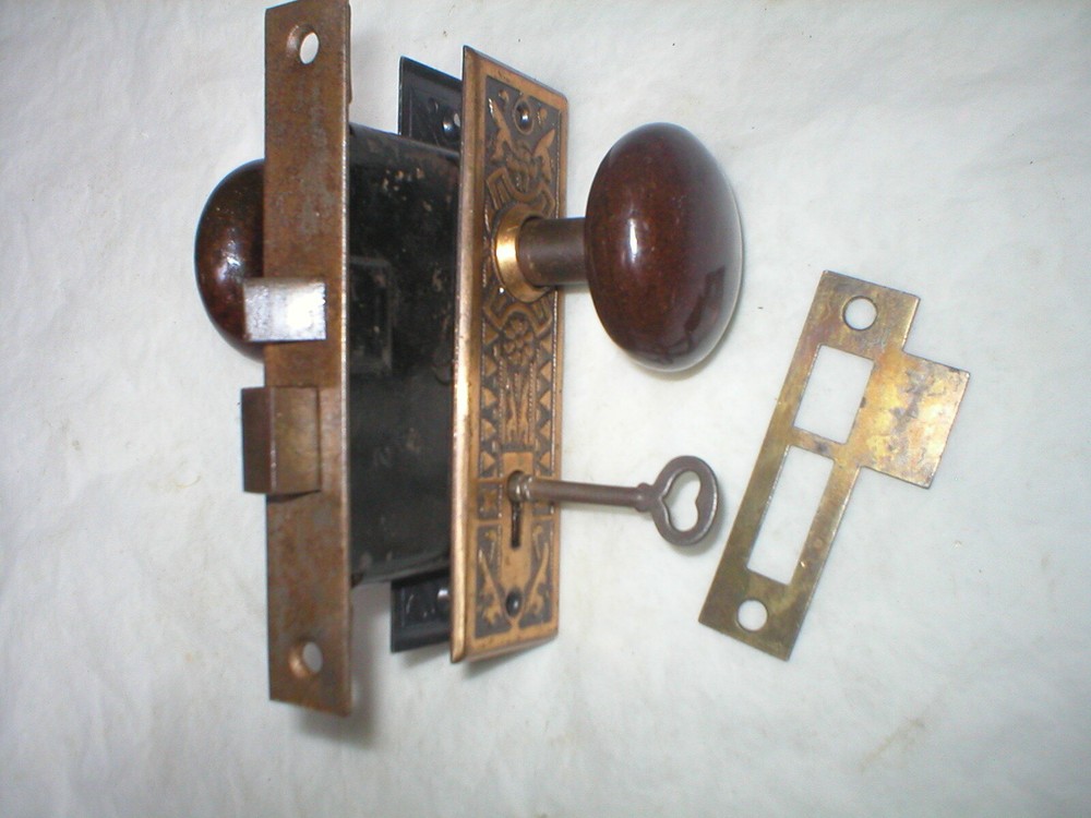 Antique Victorian Era Door Hardware