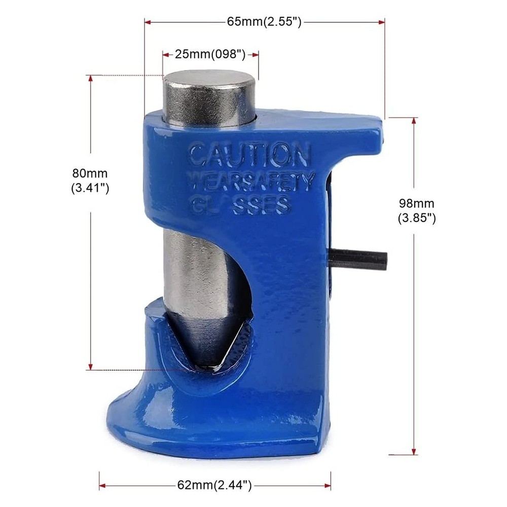 Hammer Lug Crimper Tool, Solid Hammer Crimper for Battery and Welding Cables ...