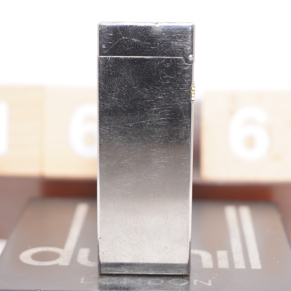 Dunhill Lighter Palladium Plate _Ultrasonically Cleaned_Working
