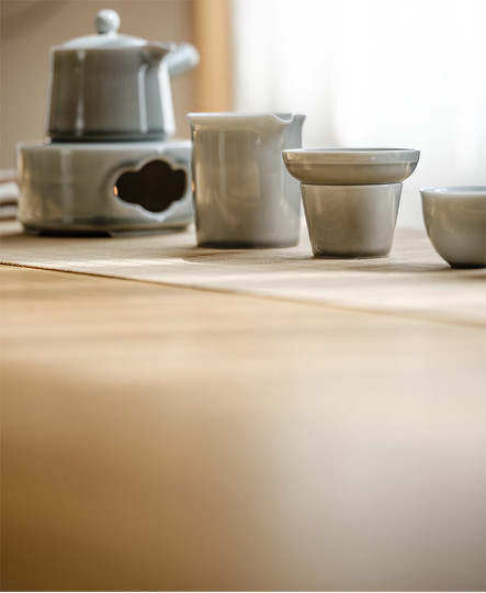 Ceramic Tea Strainers Gray Tea Colanders