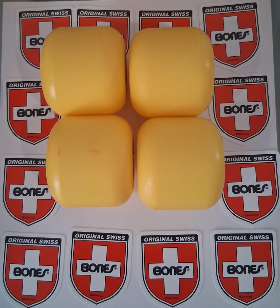 Powell Peralta Mini Cubic Reissue Wheels Custom Color Yellow