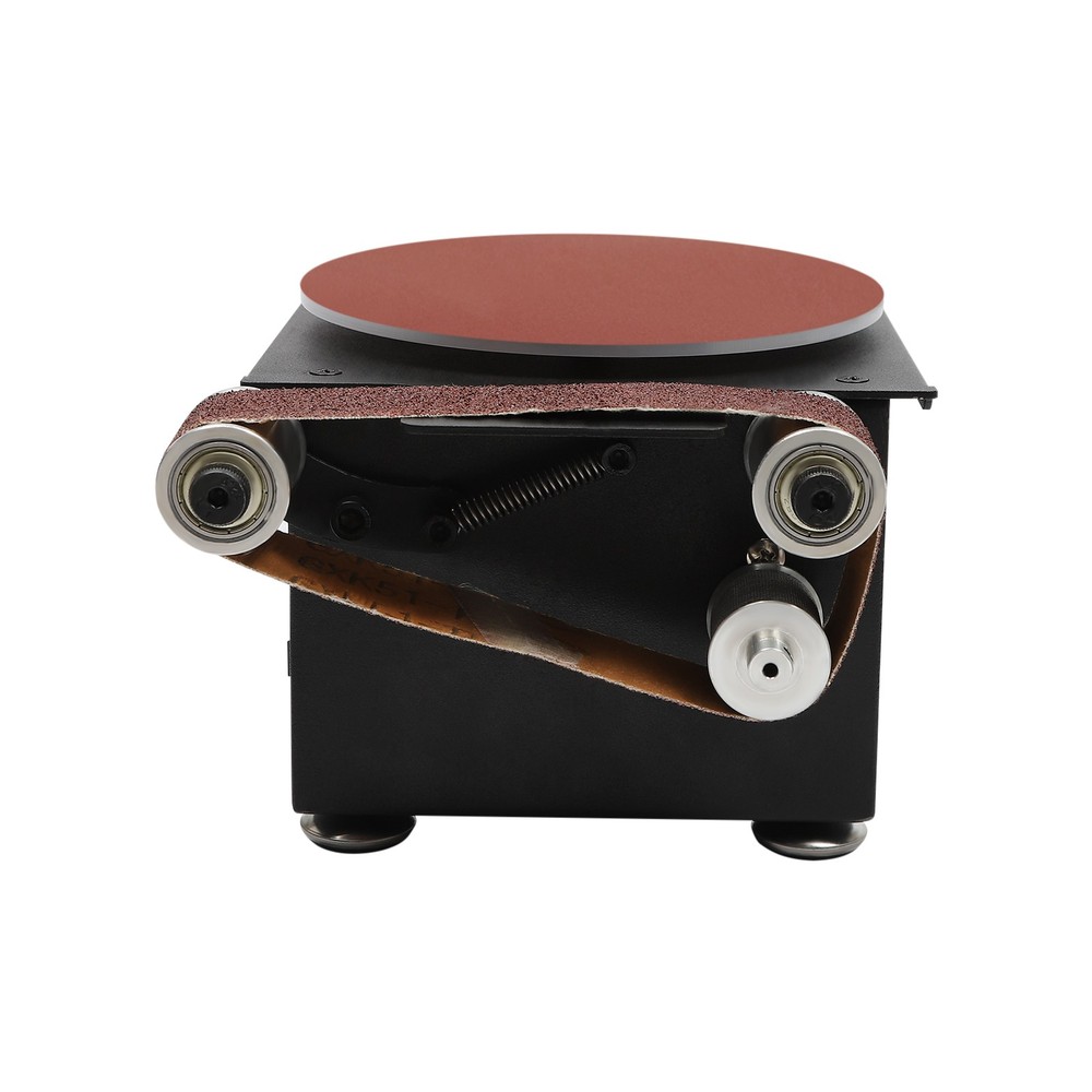 6inch Mini Belt Disc Sander Edge Sharpener Electric Bench Polisher Tools Kit