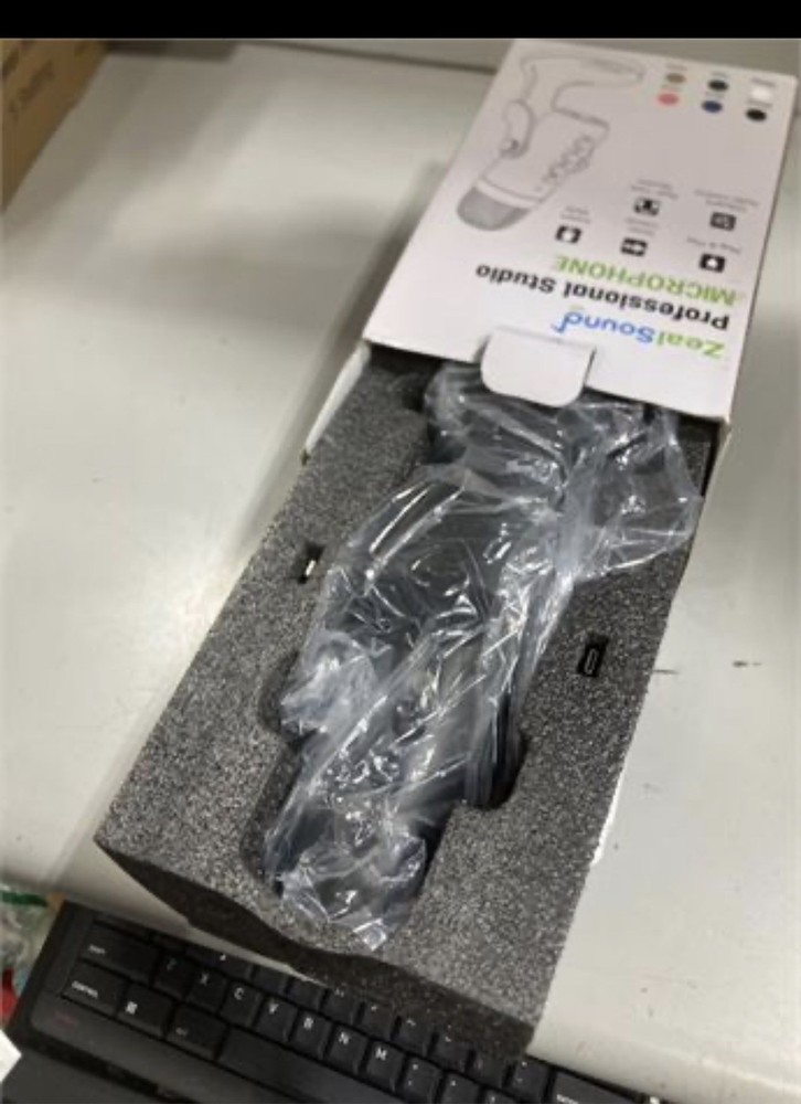 ZealSound USB Microphone,Condenser Computer PC Mic,Plug&Play Gaming Microphones