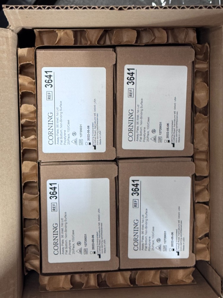 (25-Pack) Corning 3641 Flat Bottom NBS Microplate Assay Plate ~EXPIRED~